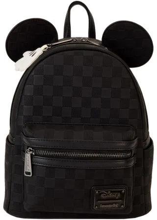 Mini sac à dos Convertible Mickey Mouse Damier Loungefly