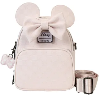 Mini sac à dos Convertible Minnie Mouse Damier Loungefly