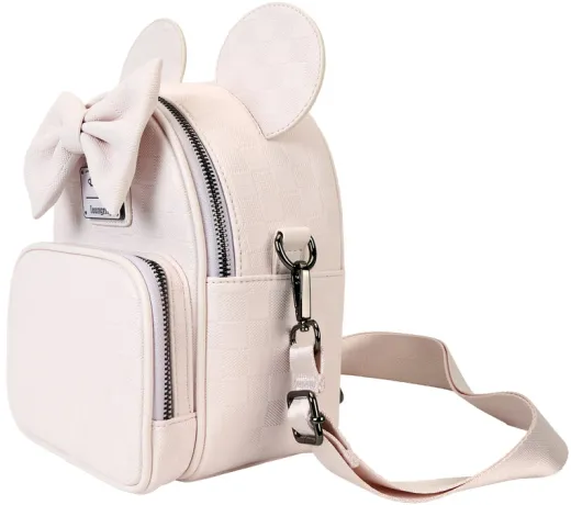 Mini sac à dos Convertible Minnie Mouse Damier Loungefly