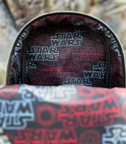 Mini sac à dos Côté Obscur Triple Poches Glow Loungefly