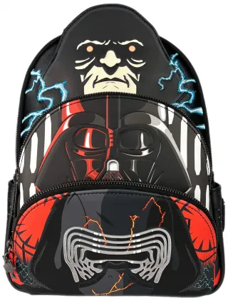 Mini sac à dos Côté Obscur Triple Poches Glow Loungefly