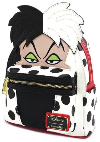 Mini sac à dos Cruella d&#039;Enfer Cosplay Loungefly