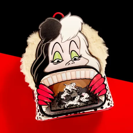 Mini sac à dos Cruella d&#039;Enfer Villains Scène Loungefly