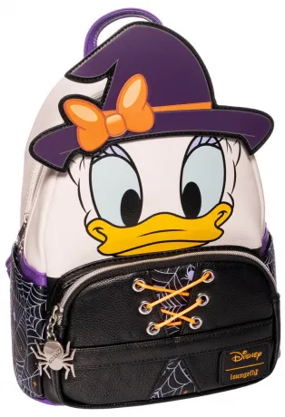 Mini sac à dos Daisy Duck Sorcière d&#039;Halloween Cosplay Loungefly