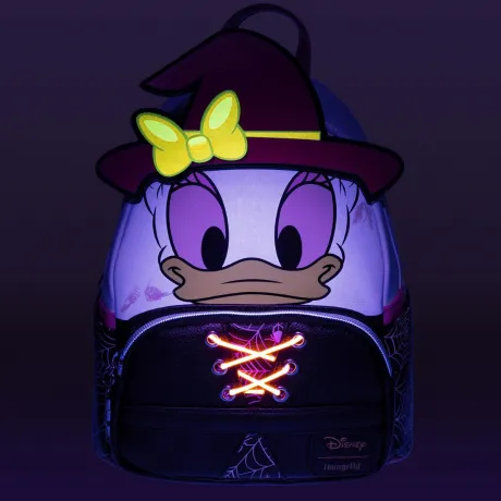 Mini sac à dos Daisy Duck Sorcière d&#039;Halloween Cosplay Loungefly