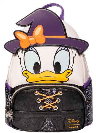Mini sac à dos Daisy Duck Sorcière d&#039;Halloween Cosplay Loungefly