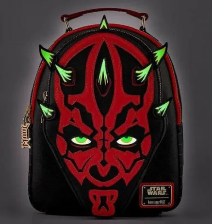 Mini sac à dos Dark Maul Cosplay Glow Loungefly