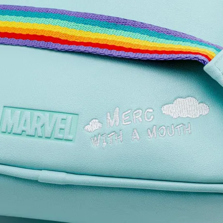 Mini sac à dos Deadpool 30ème Anniversaire Licorne Arc-en-ciel Pop! by Loungefly Loungefly