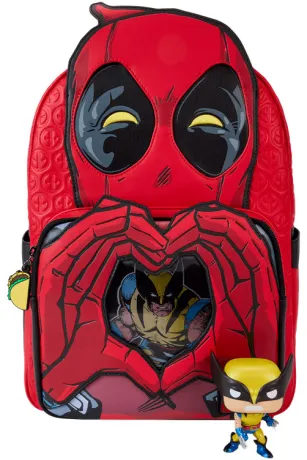 Mini sac à dos Deadpool &amp; Wolverine Funko Pop (Bundle) Loungefly