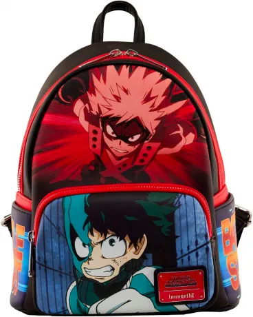 Mini sac à dos Deku vs Katsuki Bakugo Loungefly