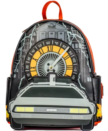 Mini sac à dos DeLorean Glow Loungefly