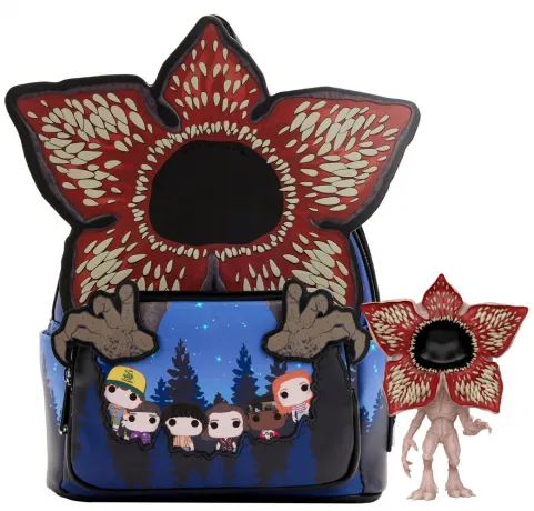 Mini sac à dos Demogorgon Pop! by Loungefly Glow (Bundle) Loungefly