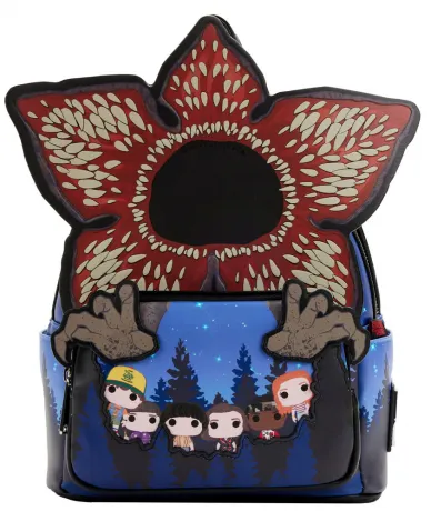 Mini sac à dos Demogorgon Pop! by Loungefly Glow (Bundle) Loungefly