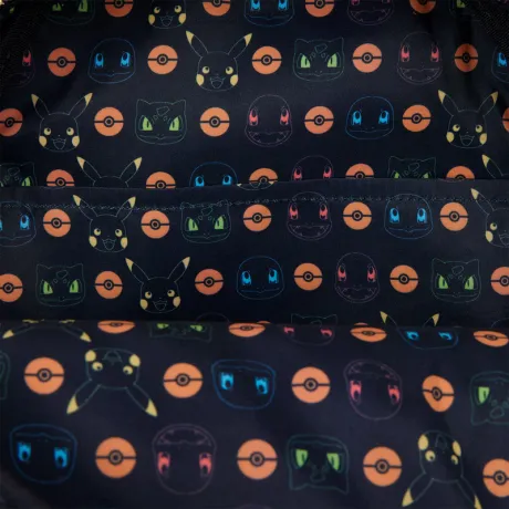 Mini sac à dos Denim Starters Impression Intégrale Loungefly