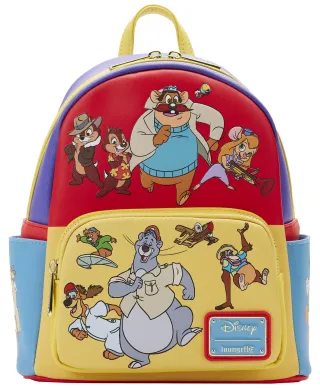 Mini sac à dos Dessins Animés de l&#039;Après-Midi Color Block Loungefly