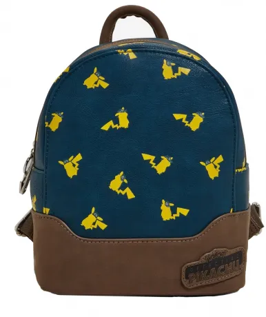 Mini sac à dos Detective Pikachu Impression intégrale Loungefly
