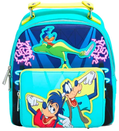 Mini sac à dos Dingo et Max Charge Électrique Loungefly