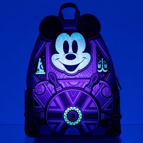Mini sac à dos Disney 100 Art Déco Glow Loungefly