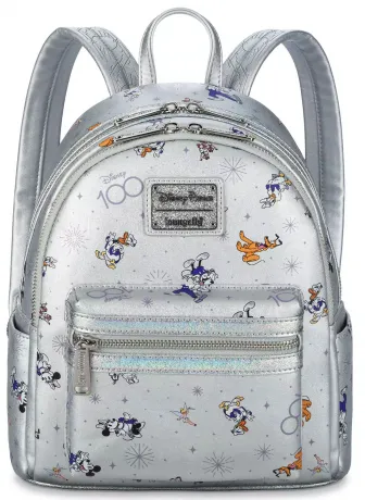 Mini sac à dos Disney 100 Mickey Mouse et ses Amis Loungefly