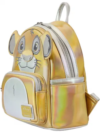 Mini sac à dos Disney 100 Platine Simba Cosplay Loungefly