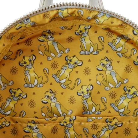 Mini sac à dos Disney 100 Platine Simba Cosplay Loungefly