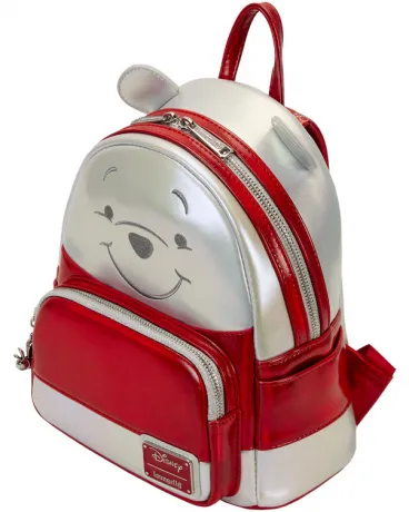 Mini sac à dos Disney 100 Winnie L&#039;Ourson Platine Cosplay Loungefly