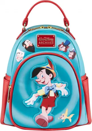 Mini sac à dos Disney Archives : Pinocchio Loungefly