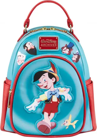 Mini sac à dos Disney Archives : Pinocchio Loungefly