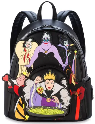 Mini sac à dos Disney Villains Glow Loungefly