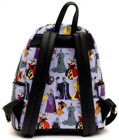 Mini sac à dos Disney Villains Impression Intégrale Loungefly