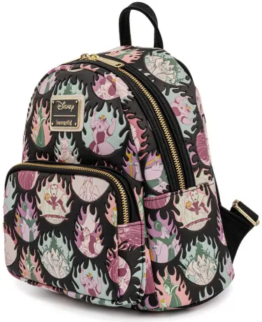 Mini sac à dos Flammes Pastel Impression Intégrale Loungefly