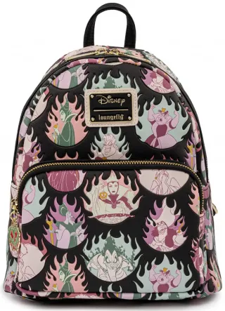 Mini sac à dos Flammes Pastel Impression Intégrale Loungefly