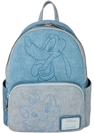 Mini sac à dos Chiens &amp; Chats Denim Loungefly