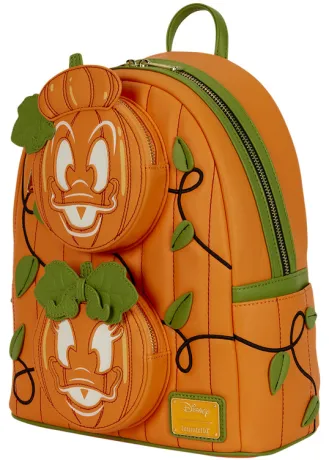 Mini sac à dos Donald &amp; Daisy Jack-o&#039;-Lantern Glow Loungefly
