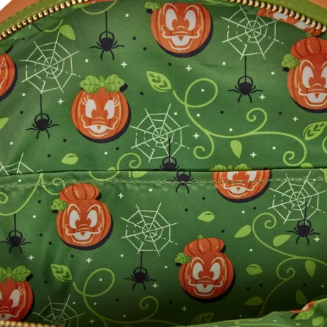Mini sac à dos Donald &amp; Daisy Jack-o&#039;-Lantern Glow Loungefly