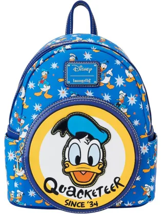 Mini sac à dos Donald Duck 90ème Anniversaire Quacketeer Loungefly