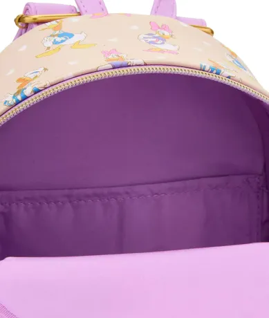 Mini sac à dos Donald Duck &amp; Daisy Duck Impression Intégrale Loungefly