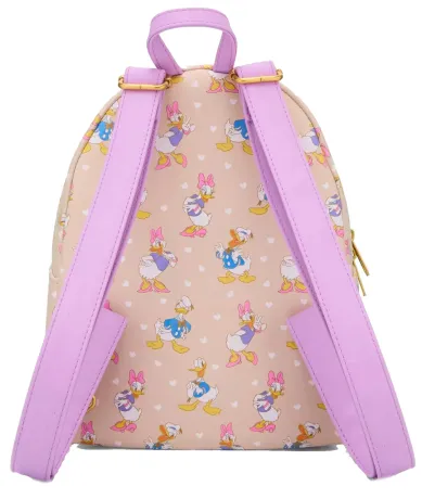 Mini sac à dos Donald Duck &amp; Daisy Duck Impression Intégrale Loungefly