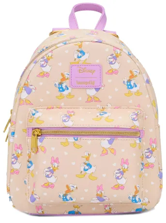Mini sac à dos Donald Duck &amp; Daisy Duck Impression Intégrale Loungefly