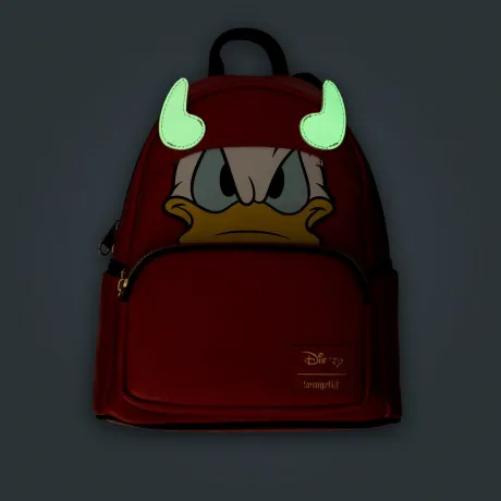 Mini sac à dos Donald Duck Diable Cosplay Glow Loungefly