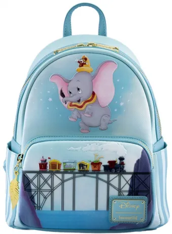 Mini sac à dos Dumbo 80ème Anniversaire Don&#039;t Just Fly Soar Loungefly