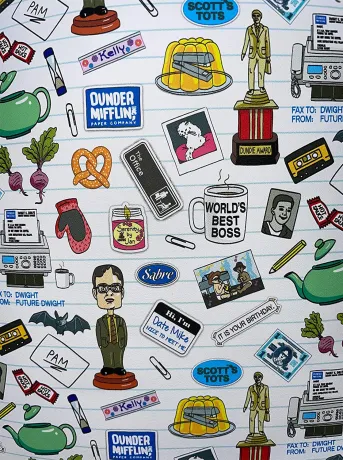 Mini sac à dos Dunder Mifflin Impression Intégrale Loungefly