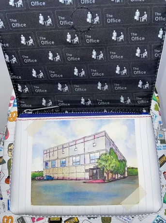 Mini sac à dos Dunder Mifflin Impression Intégrale Loungefly