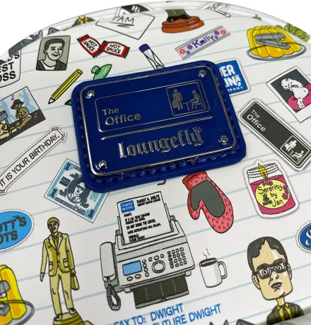Mini sac à dos Dunder Mifflin Impression Intégrale Loungefly