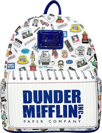 Mini sac à dos Dunder Mifflin Impression Intégrale Loungefly