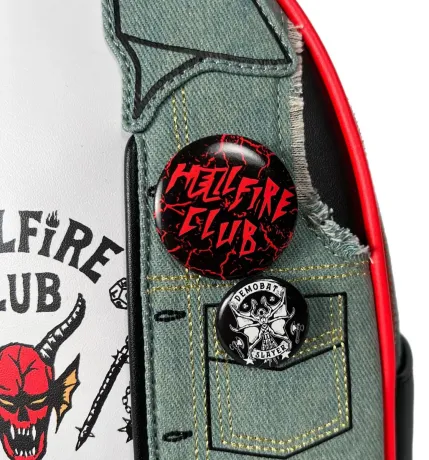 Mini sac à dos Eddie Munson Hellfire Club Cosplay Loungefly