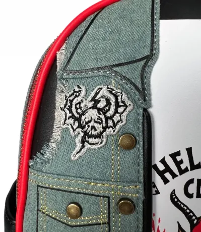 Mini sac à dos Eddie Munson Hellfire Club Cosplay Loungefly