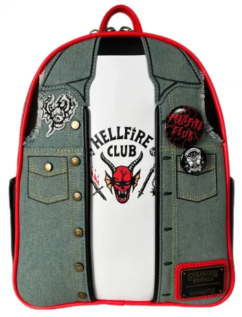 Mini sac à dos Eddie Munson Hellfire Club Cosplay Loungefly