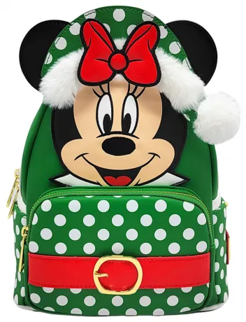 Mini sac à dos Elfe de Noël à Pois Cosplay Loungefly