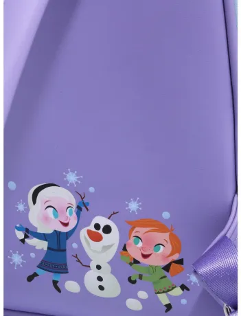 Mini sac à dos Elsa et Anna Chibi Luge d&#039;Hiver Loungefly